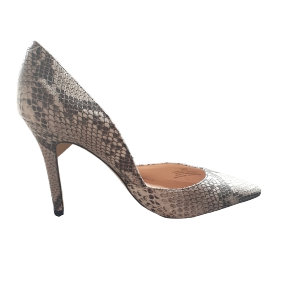 Vince Camuto Women's Heels Ajimal Print (Snake Skin) Size 8 - Picture 3 of 8